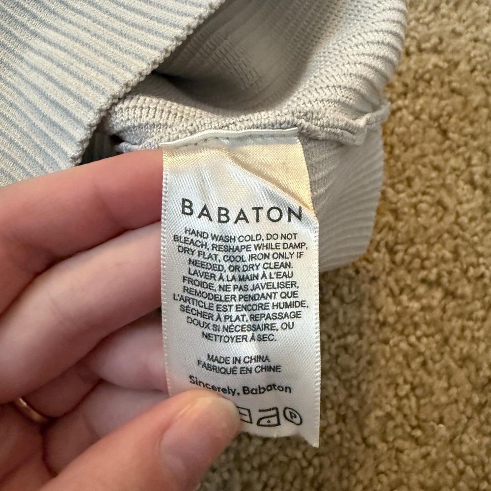 Babaton Ribbed Mock Neck Tank - Picture 5 of 6